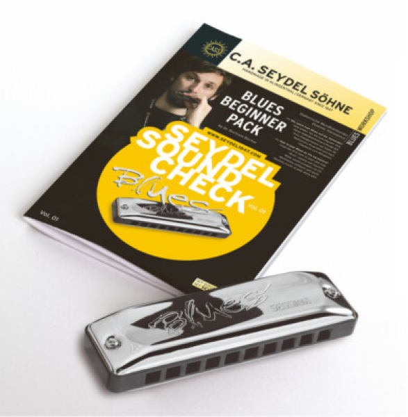 C.A.Seydel Blues Beginner Pack, Mundharmonika Set